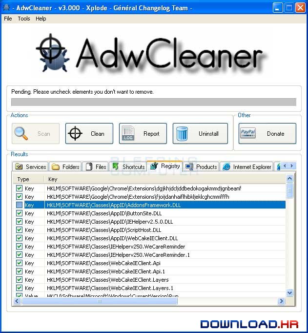 Adwcleaner не запускается windows 7