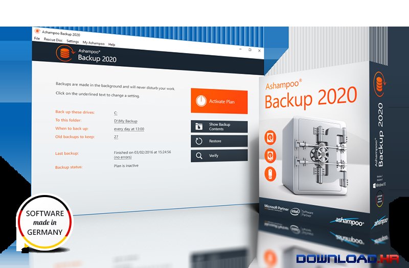 Ashampoo Backup Pro 17.06 download the new for windows