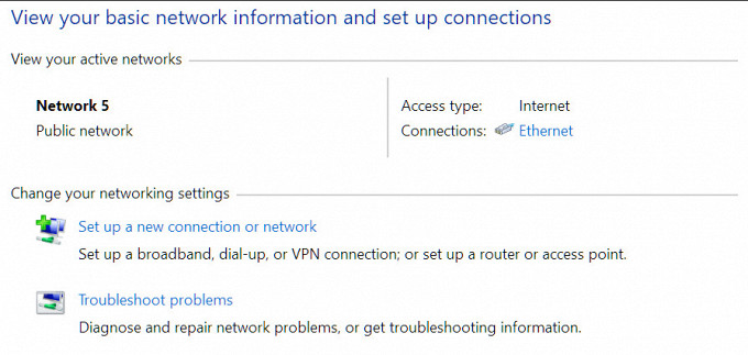 network and internet internet options troubleshoot problems