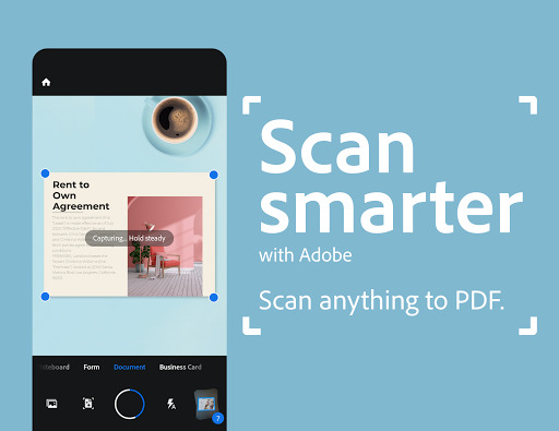 Adobe Scan: PDF Scanner with OCR, PDF Creator  Featured Image for Version 