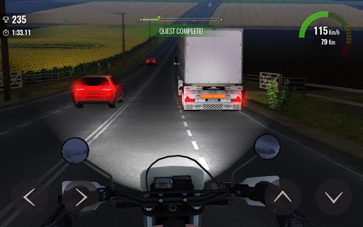 Baixe Racing In Moto: Traffic Race no PC