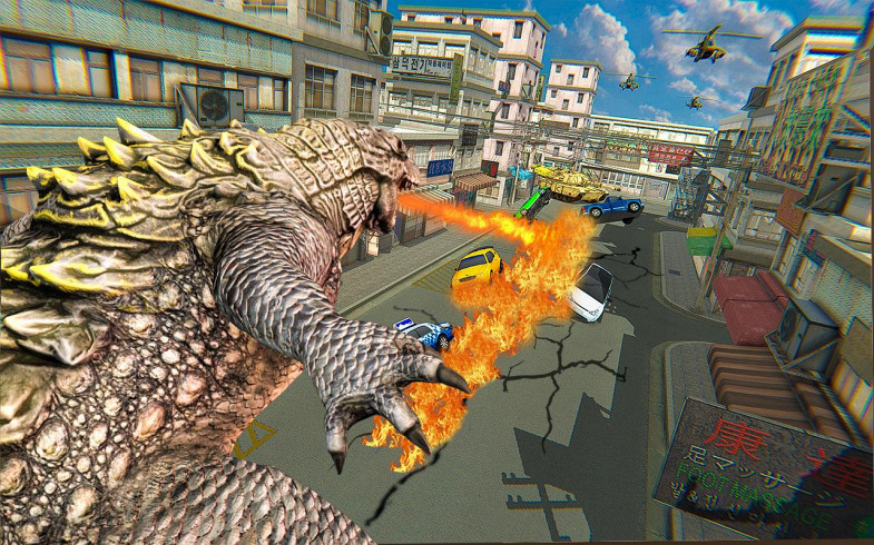 Monster Dinosaur Rampage : City Attack  Featured Image for Version 