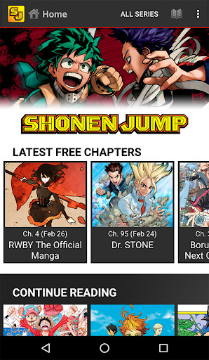Shonen Jump Manga & Comics  Featured Image for Version 
