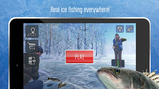 Download Ice fishing games for free. Fisherman simulator. 1.53 for Android  