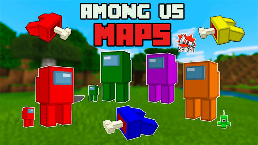 Maps Among us for Minecraft  Featured Image for Version 
