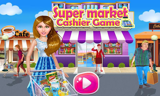 Super Market Cashier Game  Featured Image