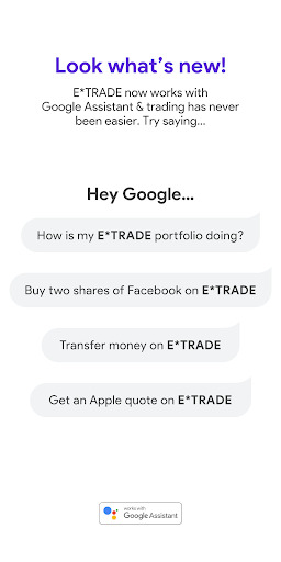 E*TRADE: Invest. Trade. Save.  Featured Image for Version 