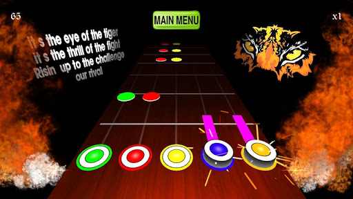 Guitarist : guitar hero battle Screenshots on Android 