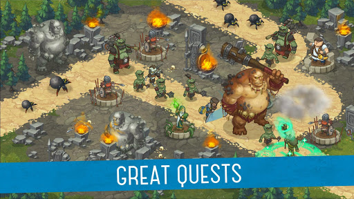 Kingdom Quest Tower Defense TD for Android - Free App Download