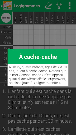 Logic Grid Puzzles in French  Featured Image for Version 