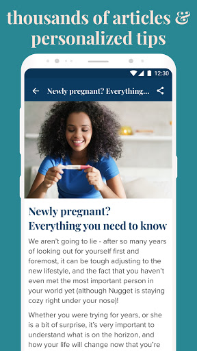 Ovia Pregnancy Tracker: Baby Due Date Countdown  Featured Image