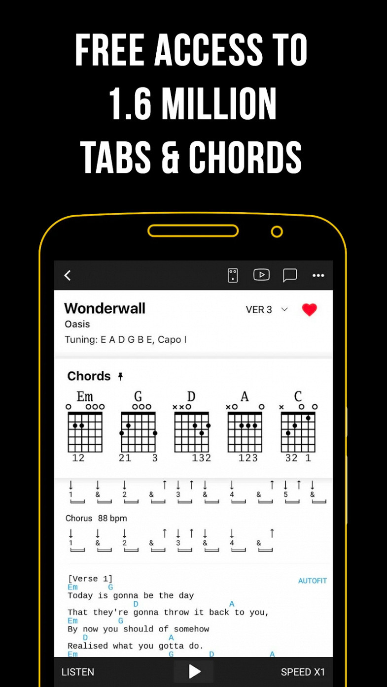 Ultimate Guitar: Chords & Tabs  Featured Image for Version 