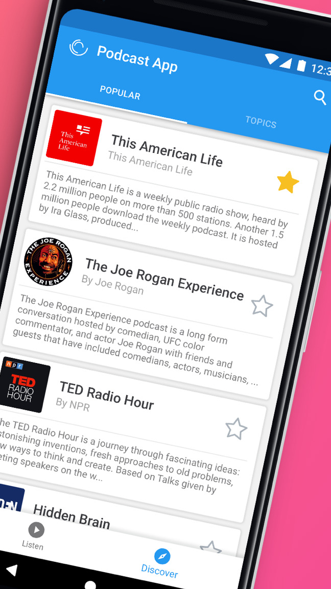 The Podcast App  Featured Image for Version 