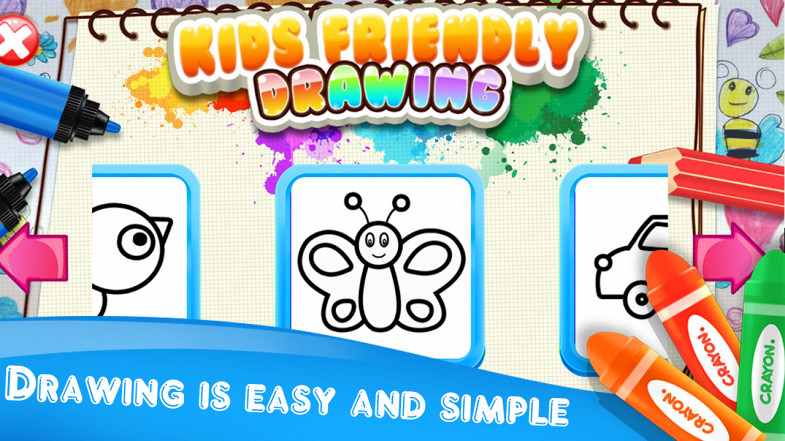Friendly Drawing For Kids  Featured Image for Version 