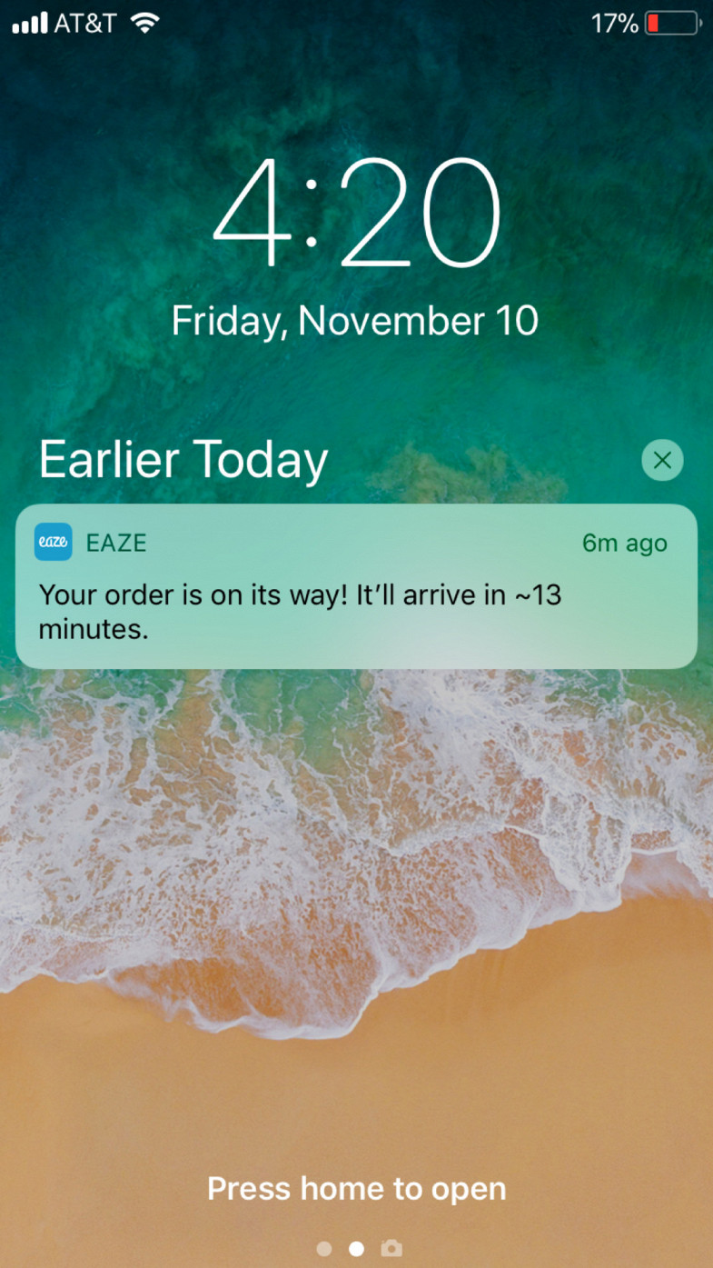 Eaze: Cannabis Delivery  Featured Image