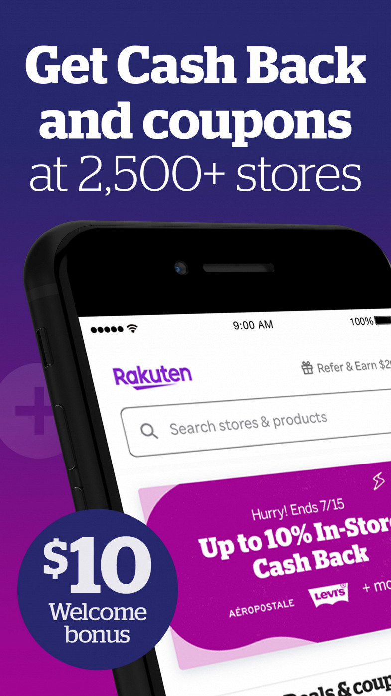 Rakuten: Cash Back & Coupons  Featured Image for Version 