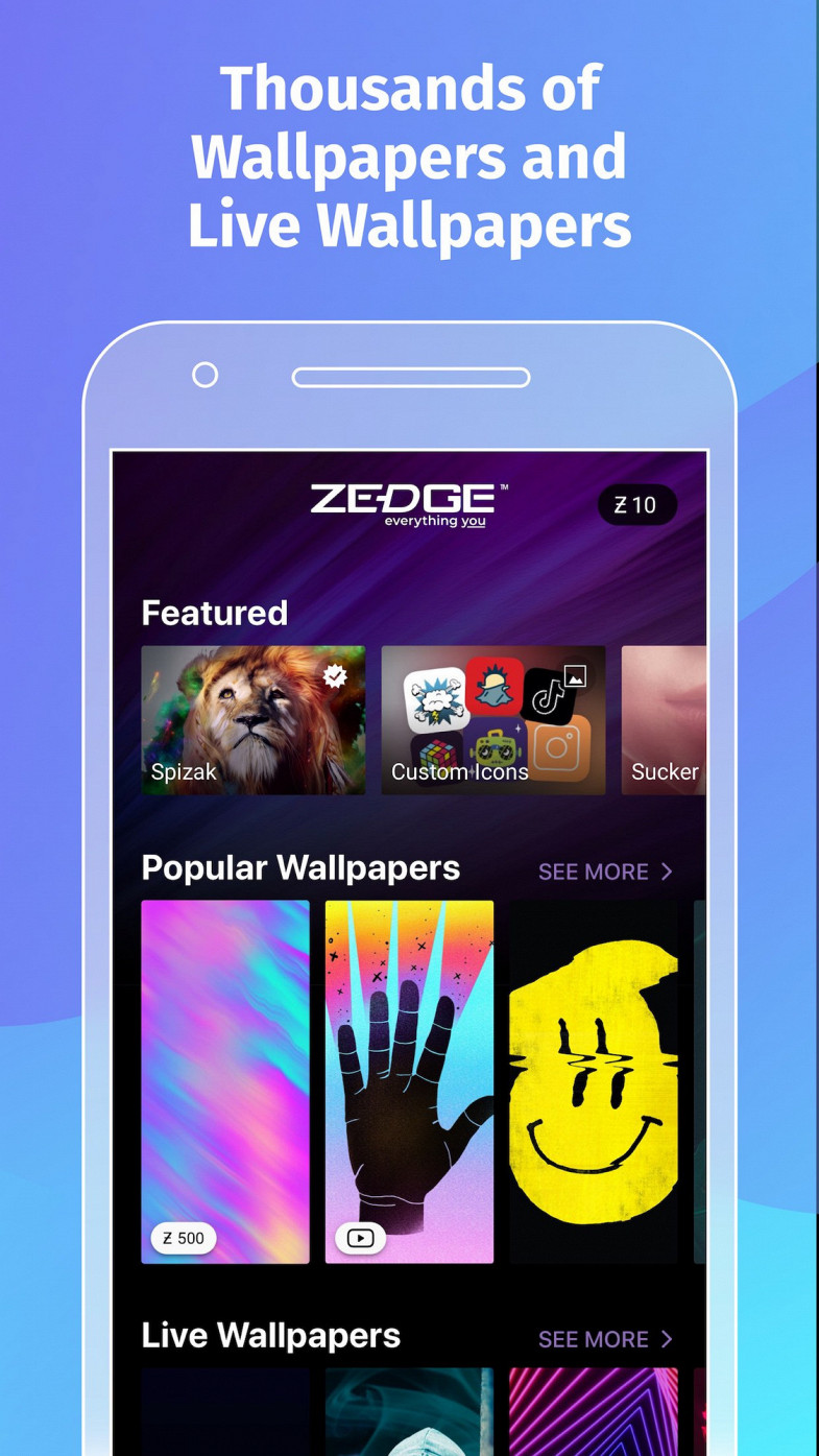 ZEDGE Wallpapers  Featured Image for Version 