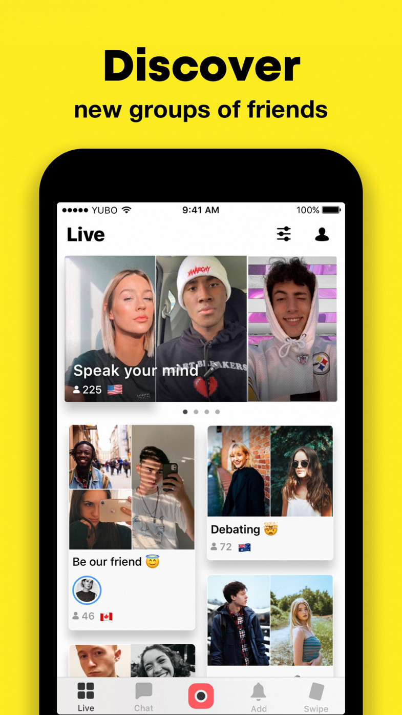 Yubo : Make new friends on the App Store