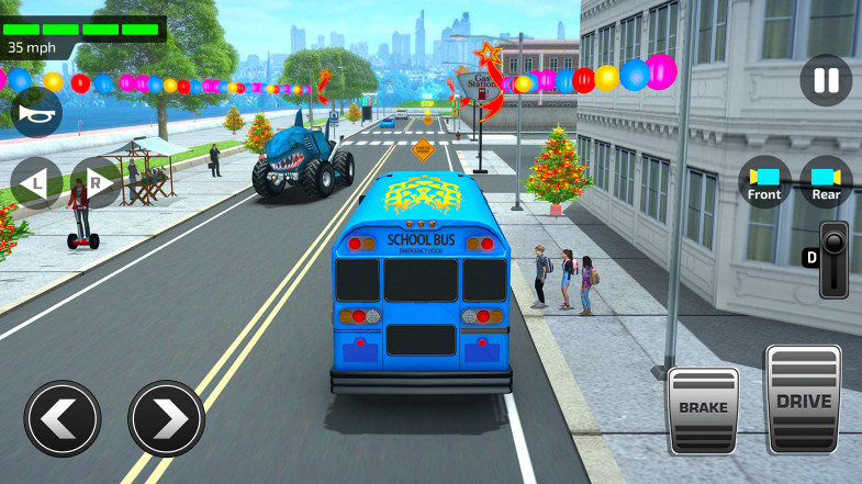 Car Driving School Simulator #19 - Drive School Bus ! Ios Android