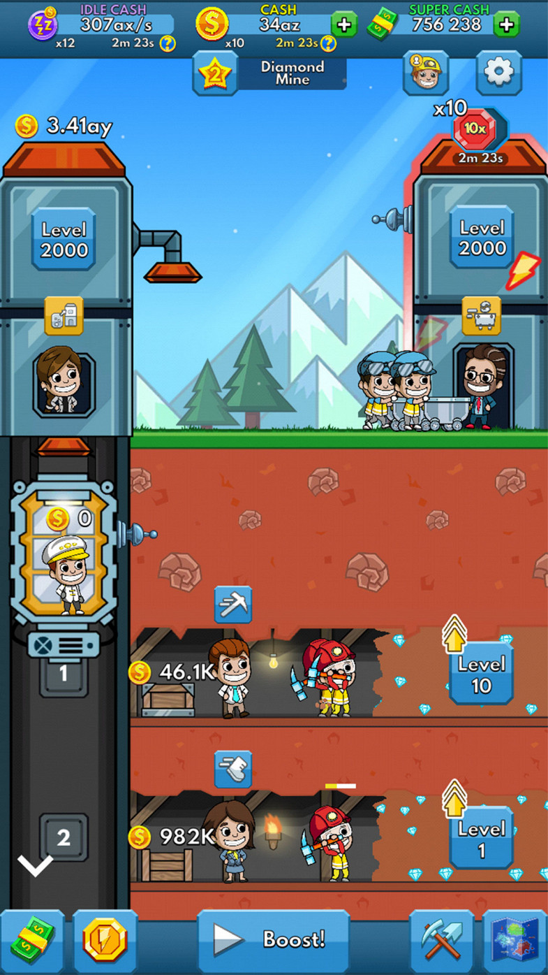 Idle Miner Tycoon iOS, Android game - IndieDB