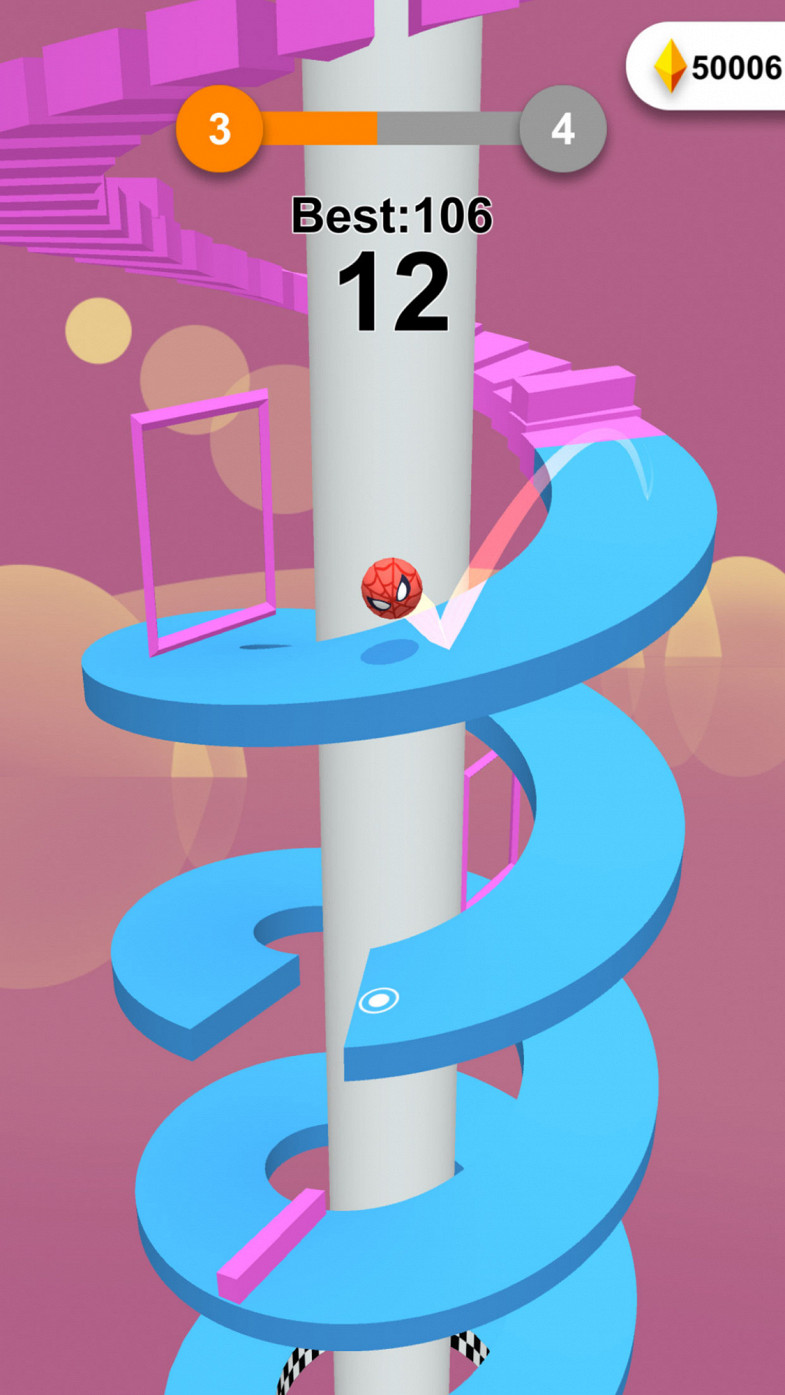 Jump Ball-Bounce On Tower Tile  Featured Image