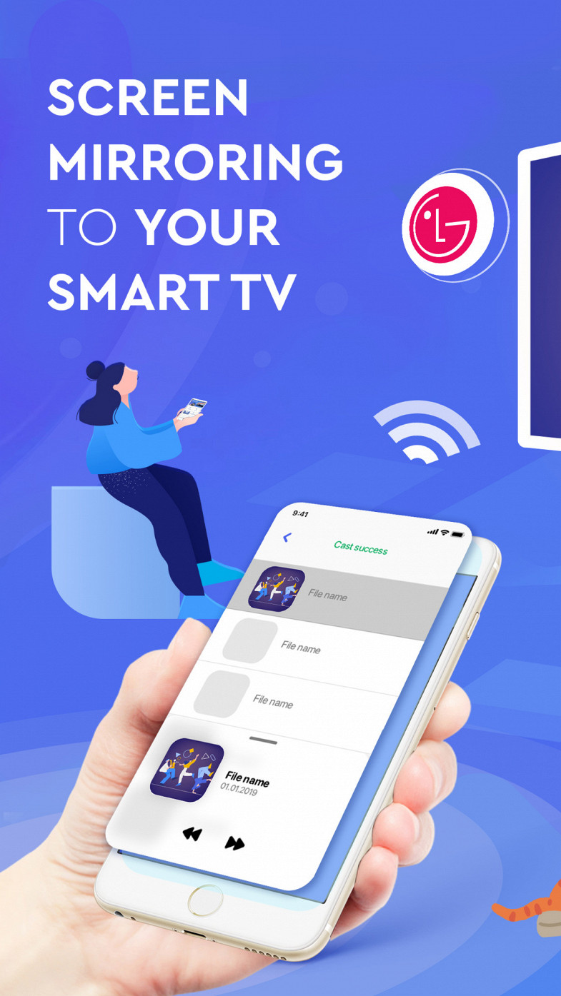 TV Cast & Screen Mirroring App  Featured Image for Version 