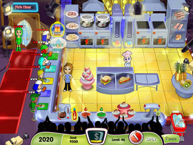 Diner Dash - Flo on the Go: Mac: Video Games 