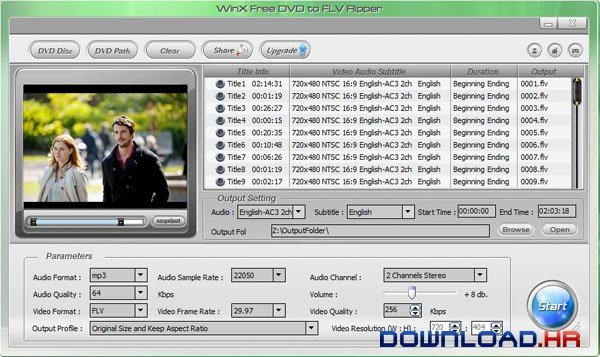 WinX Free DVD to FLV Ripper 8.20.3 8.20.3 Featured Image