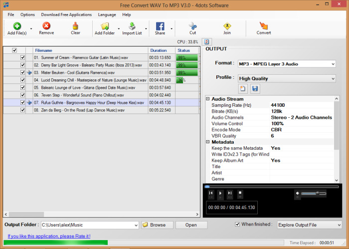 Free Convert WAV To MP3 3.1 3.1 Featured Image