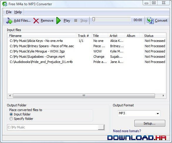 Free  to mp3 converter with ID3 tags