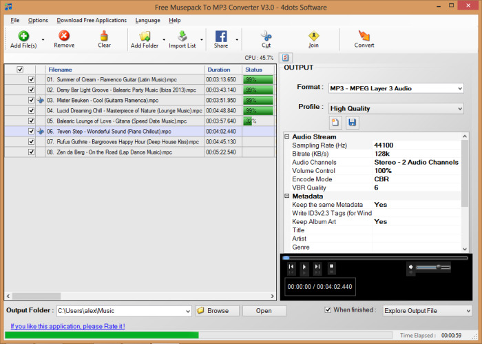 Free Musepack To MP3 Converter 4dots 3.1 3.1 Featured Image