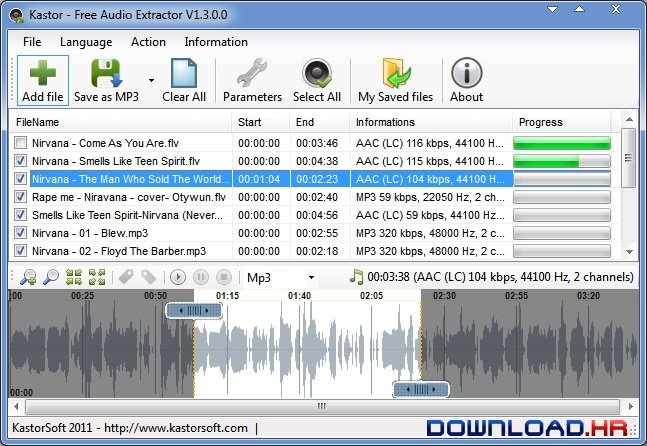 Kastor - Free Audio Extractor 1.5.0.0 1.5.0.0 Featured Image