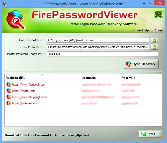Firefox Password Viewer 11.0 11.0 Featured Image