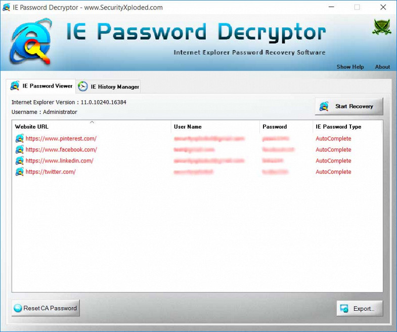 IE Password Decryptor 11.0 11.0 Featured Image