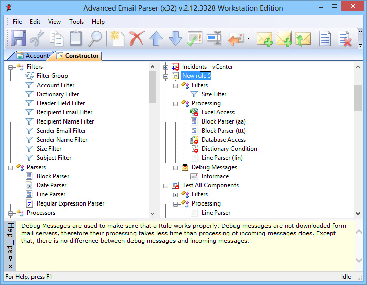 Advanced Email Parser Workstation 2.23 2.23 Featured Image