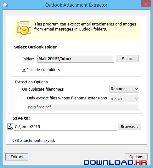 Outlook Attachment Extractor 9.0 9.0 Featured Image