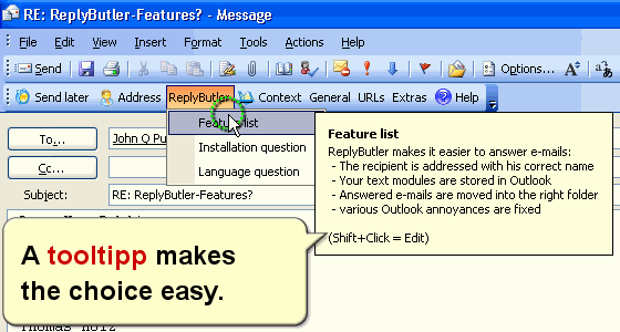 ReplyButler: Outlook boilerplate texts 6.09.00 6.09.00 Featured Image
