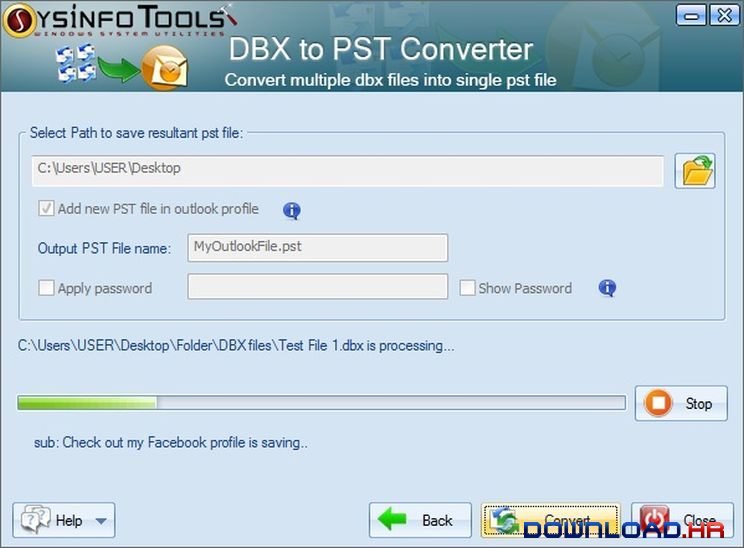 SysInfo DBX to PST Converter 3 3 Featured Image