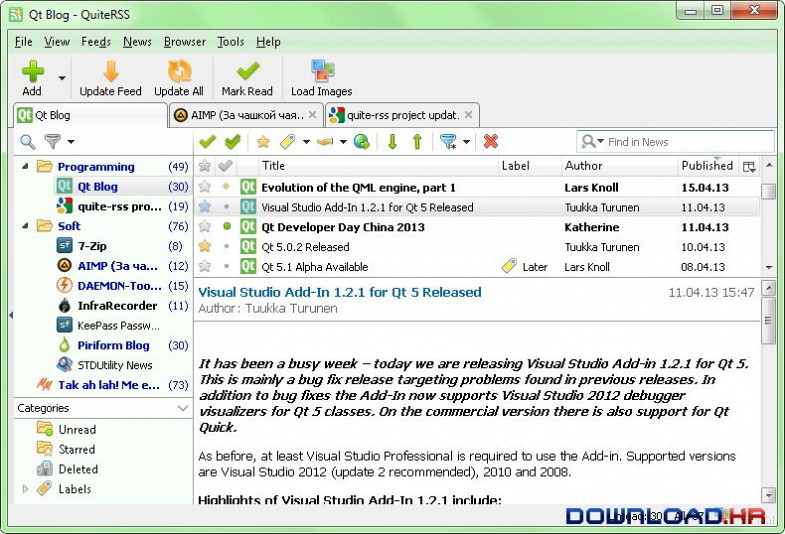 QuiteRSS Portable 0.13.3 0.13.3 Featured Image