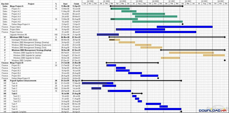 Gantt Chart Builder System 6.2.1 Screenshots for Windows - Download.io