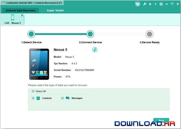 Coolmuster Android SMS+Contacts Recovery 4.3.39 4.3.39 Featured Image