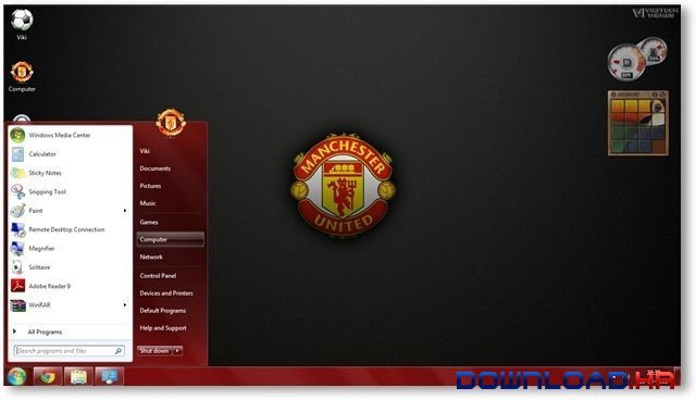 Manchester United Windows 7 Theme 1.0 1.0 Featured Image