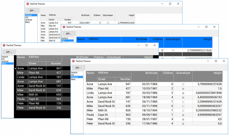 TeeGrid for VCL/FMX 1.07 1.07 Featured Image