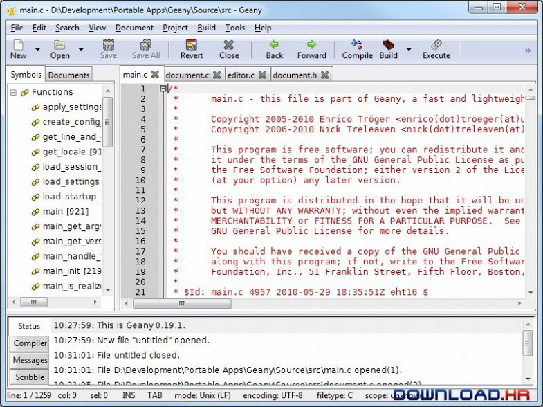 Geany Portable 1.24 1.24 Featured Image