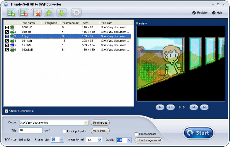 ThunderSoft GIF to SWF Converter 3.0.0 3.0.0 Featured Image