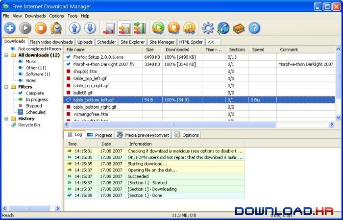 Free Download Manager - download everything from the internet
