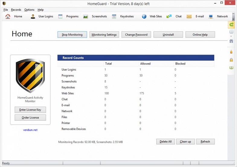 HomeGuard Activity Monitor 64 bit 8.6.1 8.6.1 Featured Image