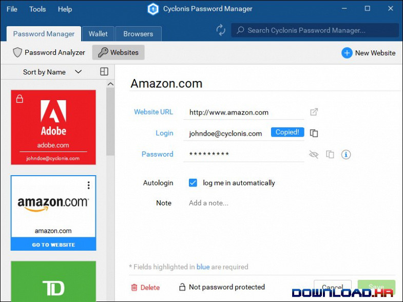 Cyclonis Password Manager 3.0.731.3569 3.0.731.3569 Featured Image