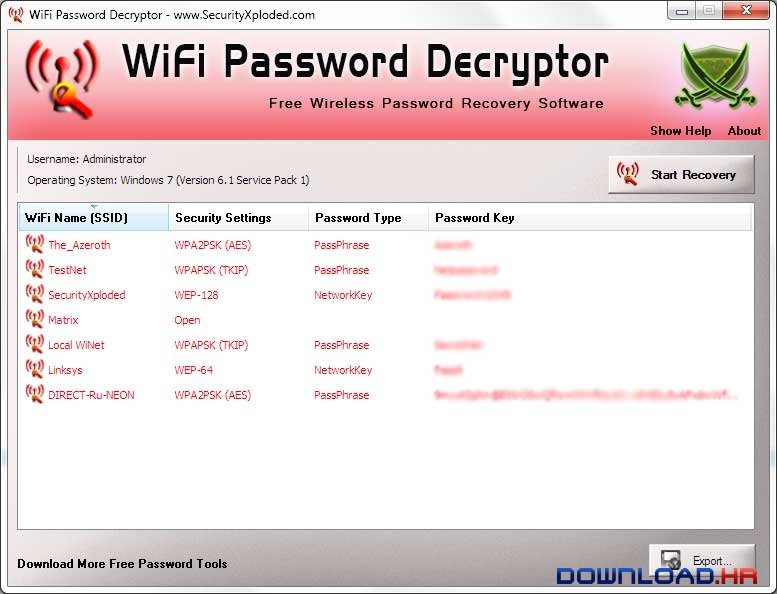 WiFi Password Decryptor 6.5 6.5 Featured Image