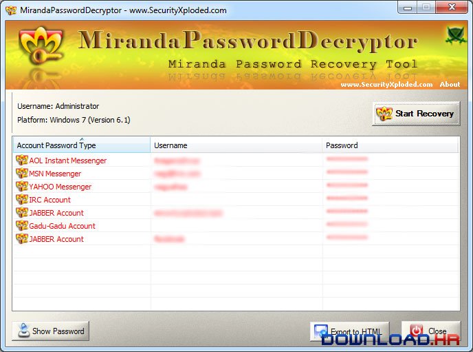 Miranda Password Decryptor 4.0 4.0 Featured Image